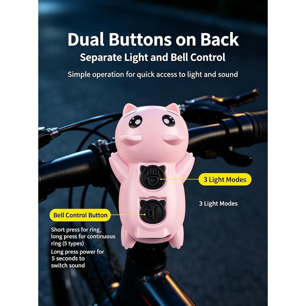 Cat Bike Horn Light 1 Coupon - RebateKey