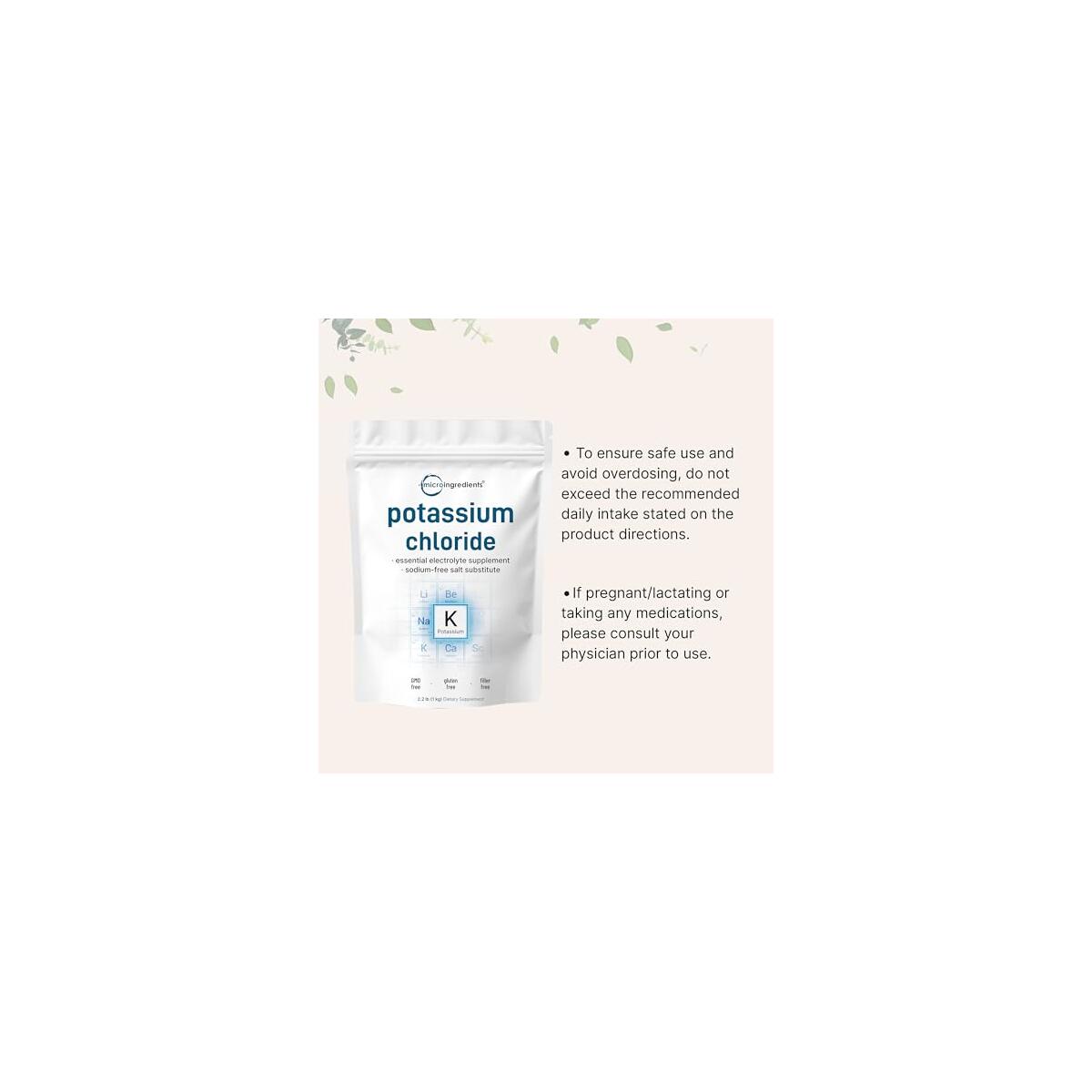 Potassium Chloride Powder Kg Coupon - RebateKey