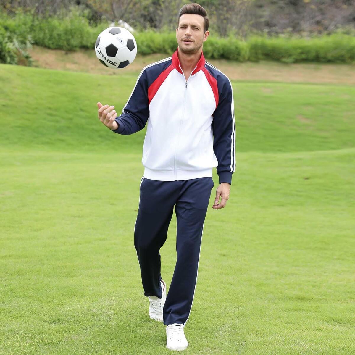Mens Athletic Running Tracksuit Set 2 Deal - RebateKey