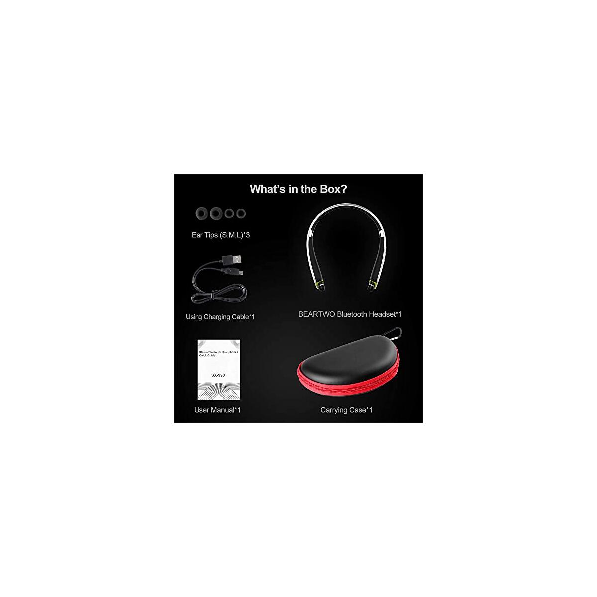 Beartwo Bluetooth Headphones Upgraded Coupon - RebateKey