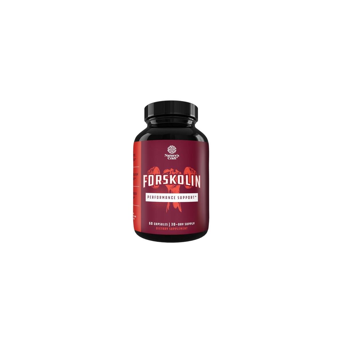Max Strength Forskolin Weight Loss Supplement for Men and Women - Forskolin Fast Acting Diet Pills Natural Potent Fat Burner Builds Muscle Boosts Energy 60 Veggie Capsules