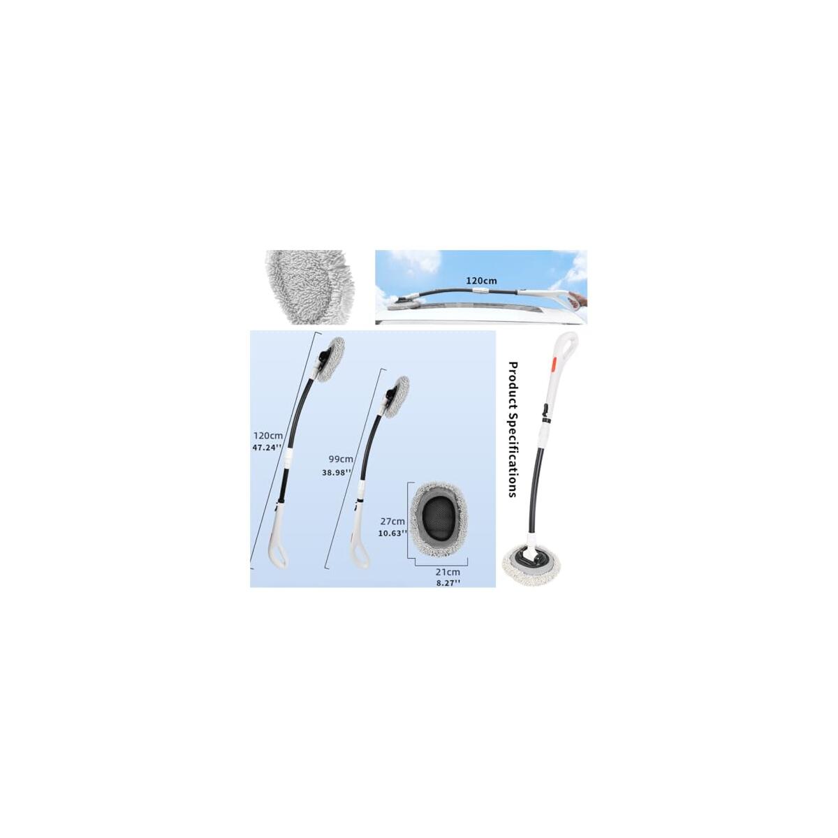 3 Section Telescopic Car Wash Brush Deals - RebateKey