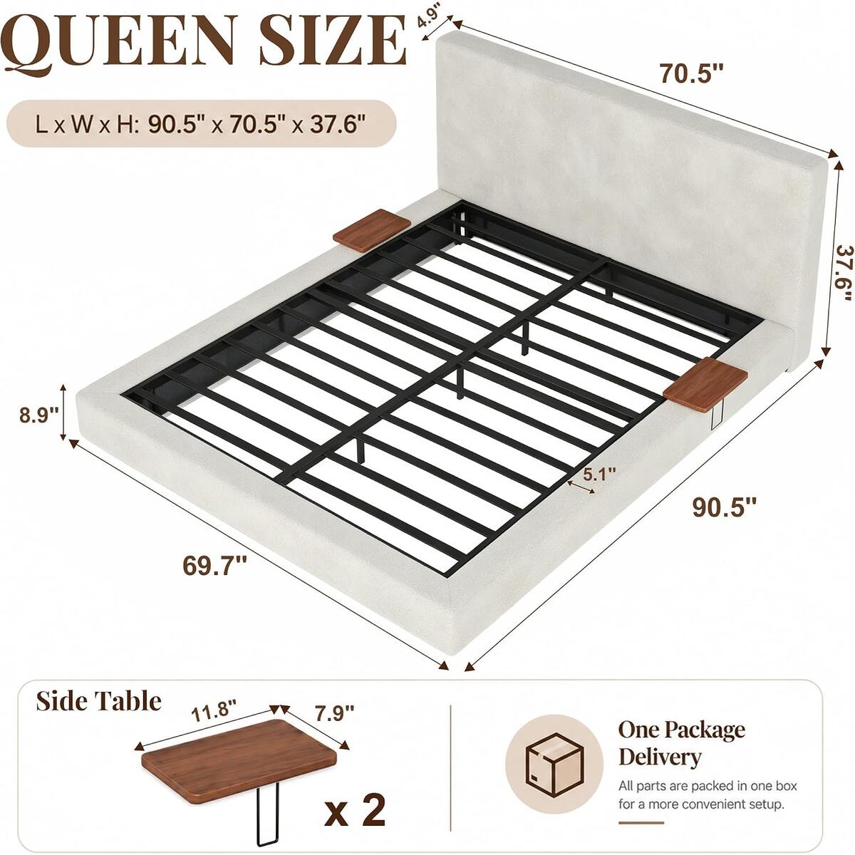 Queen Upholstered Bed Coupons - RebateKey
