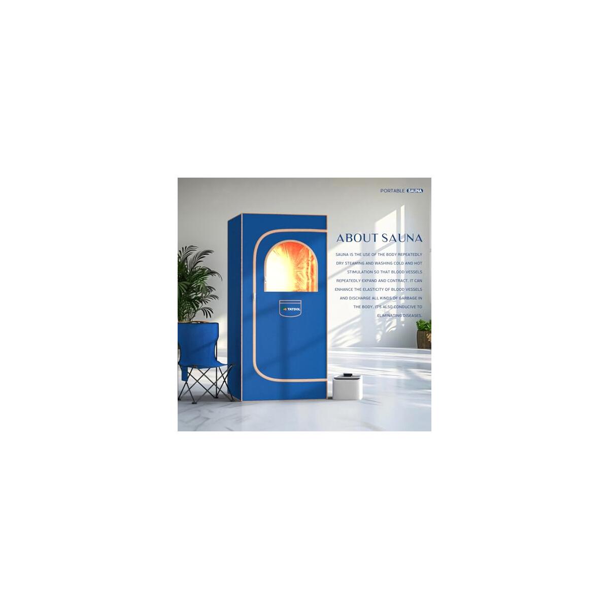Portable Home Steam Sauna Box Promo Code - RebateKey
