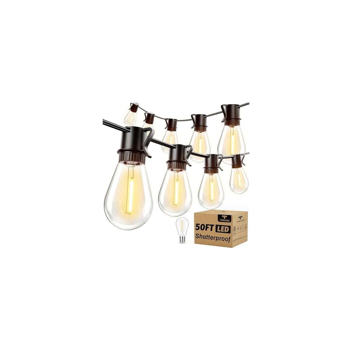 50ft Outdoor String Lights Led Promo Code - RebateKey