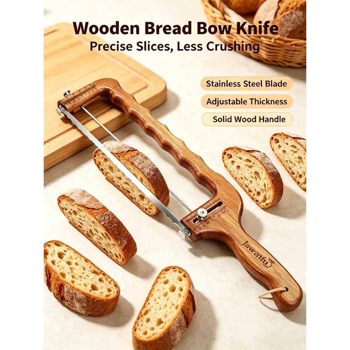 Wooden Bread Bow Saw Coupon - RebateKey