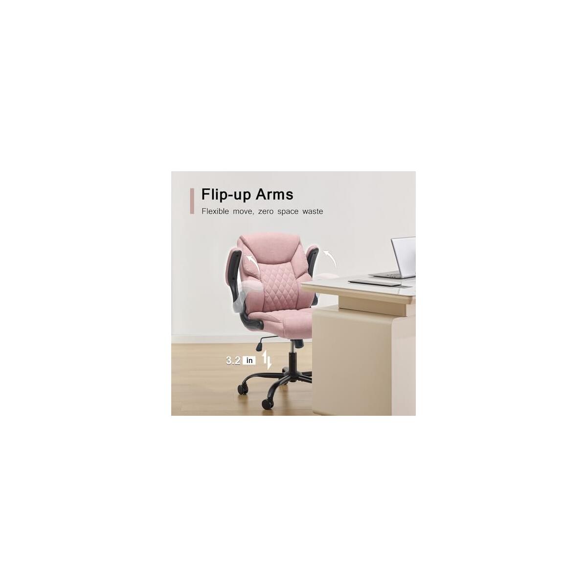 Fabric Padded Home Office Chair Promo Code - RebateKey