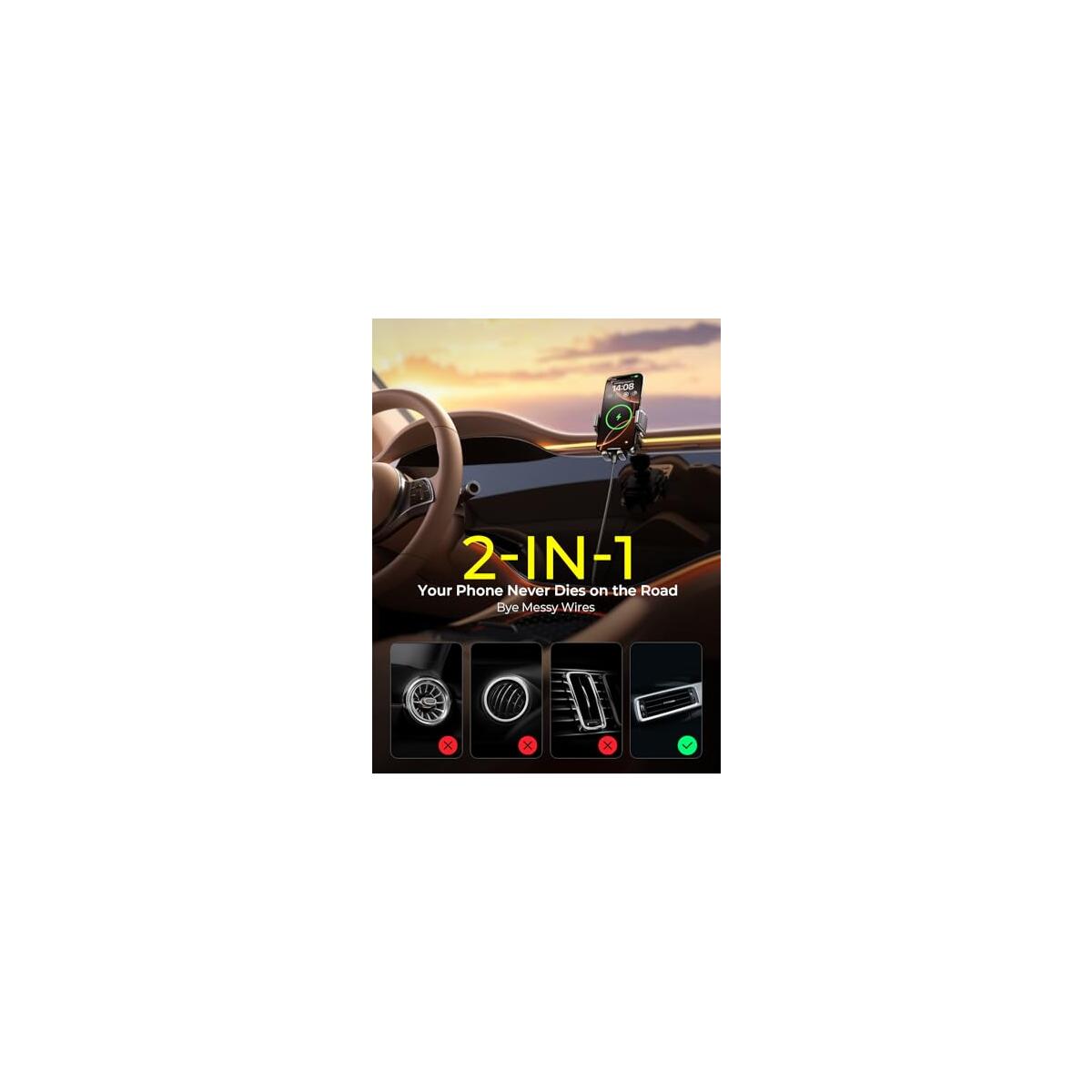 Lisen Wireless Car Charger Promo Codes - RebateKey