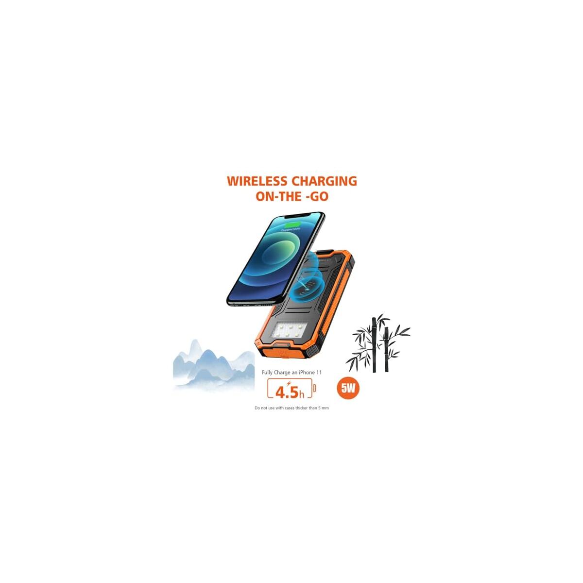 Solar Charger Power Bank 5 Deal - RebateKey