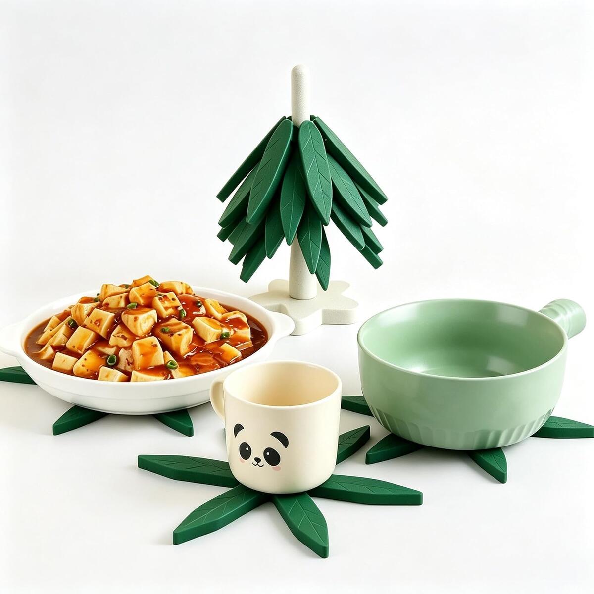 Heat Resistant Tree Trivet Non-Slip Kitchen and Dining
