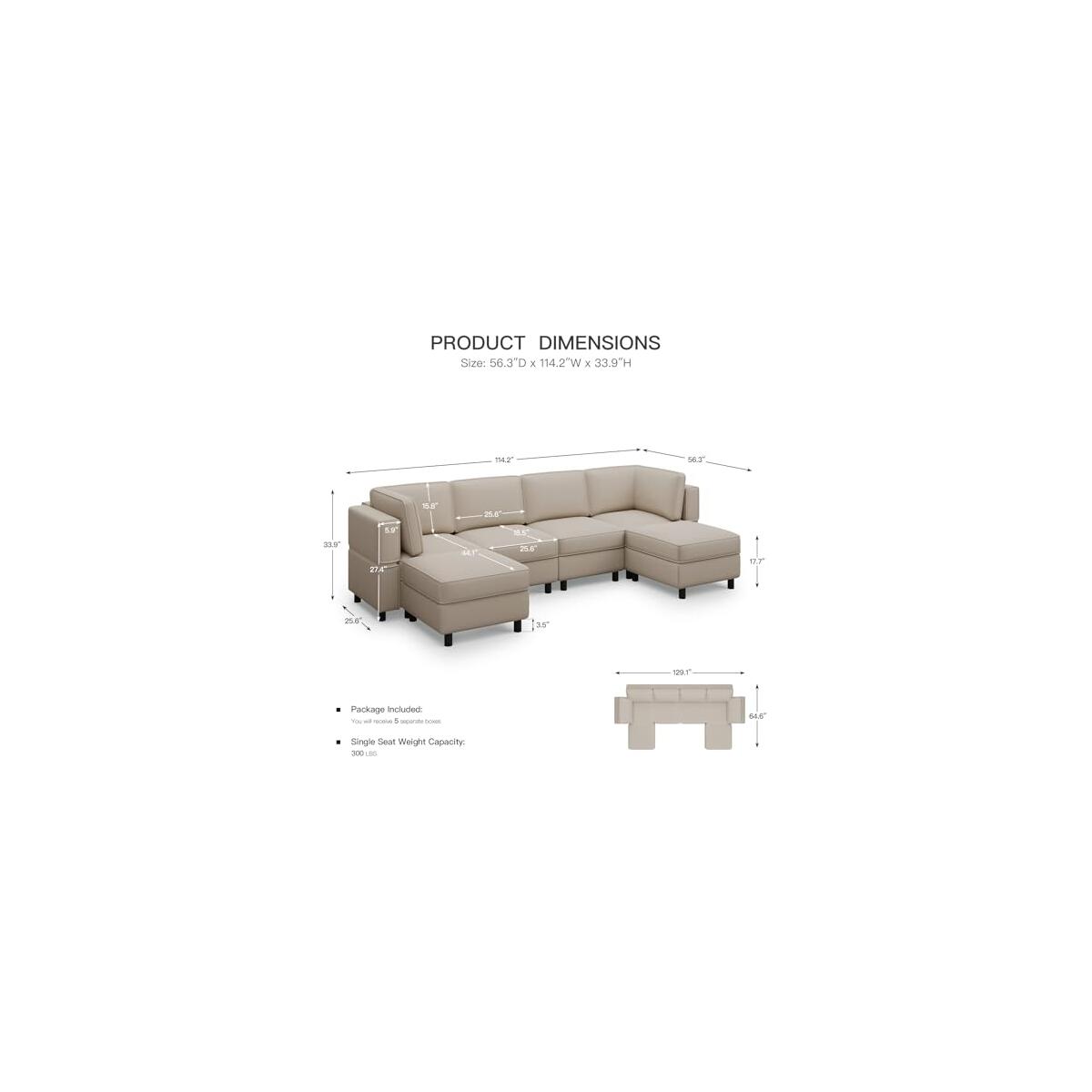 Belffin Modular Sectional Sofa Coupon - RebateKey