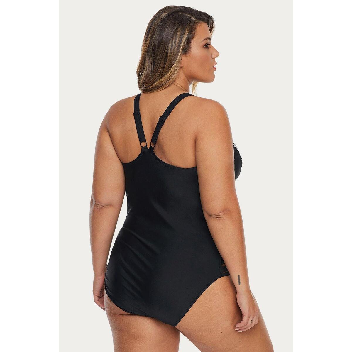 Monochrome Print Cutout Maillot 1 Coupons - RebateKey