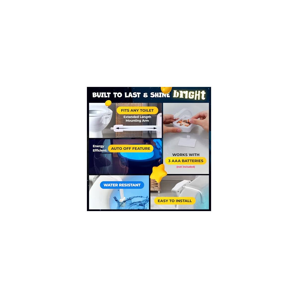 Toilet Bowl Night Light Promo Codes - RebateKey