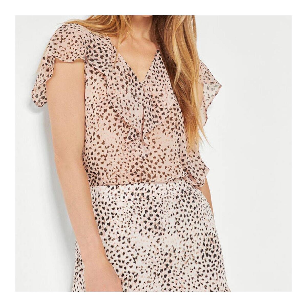 Bcbgmaxazria Animal Print Blouse Deal - RebateKey