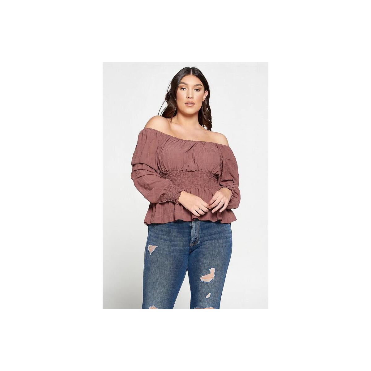 Plus Size Frilled Off Deal - RebateKey