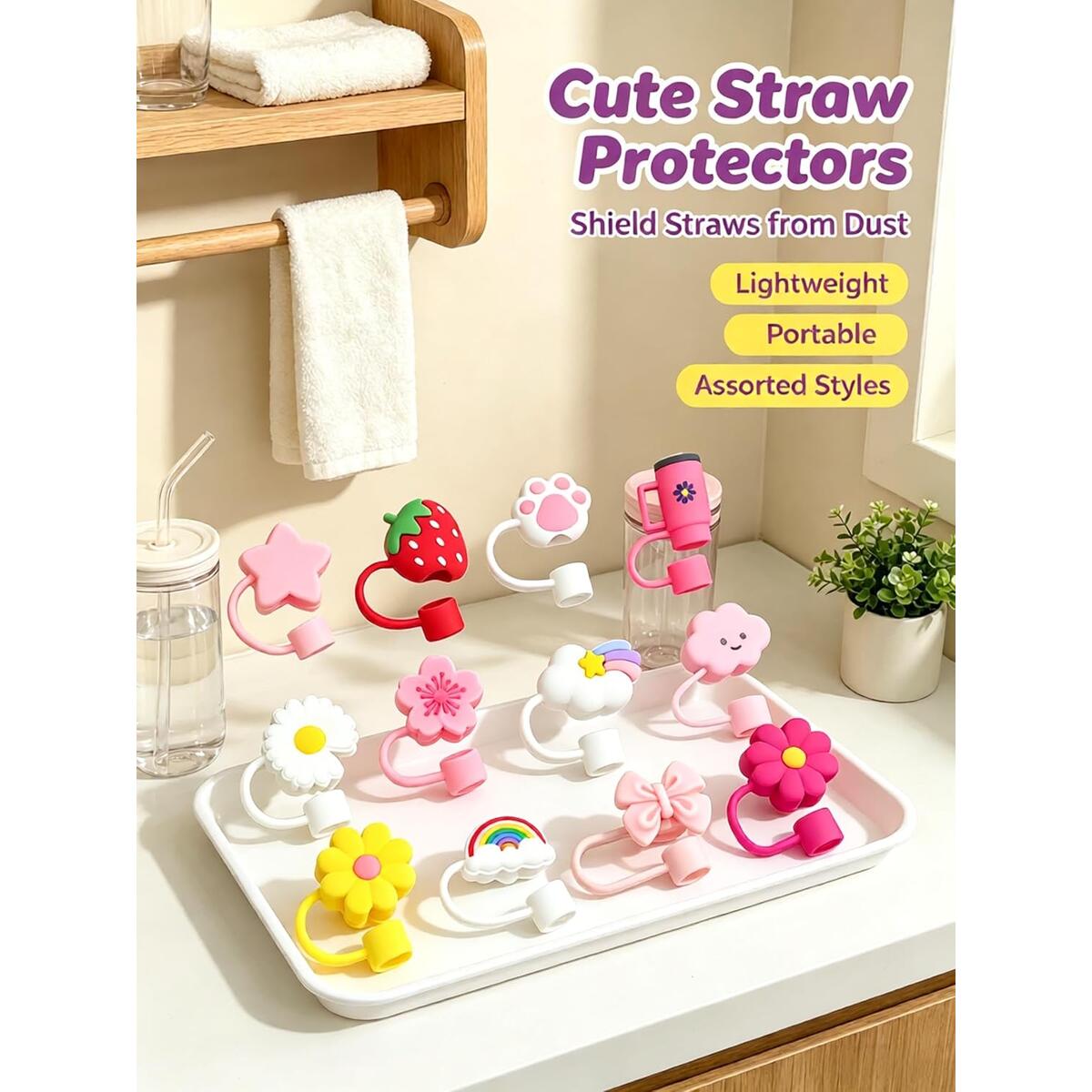 Silicone Straw Toppers For Promo Code - RebateKey