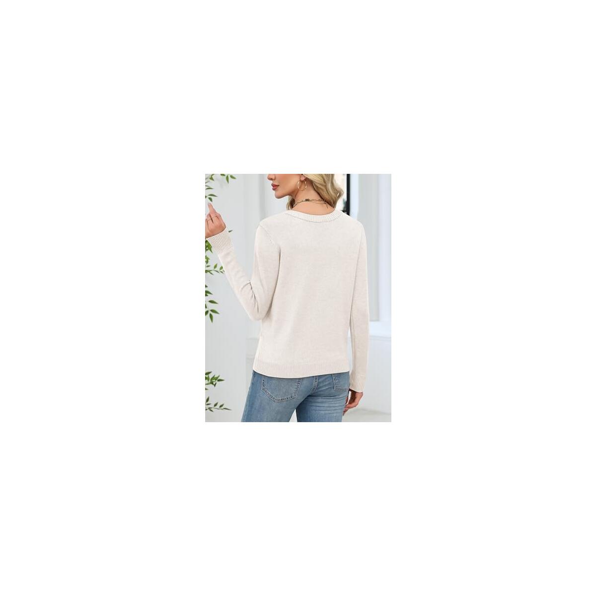 Womens Deep V Neck Wrap Sweaters Coupon - RebateKey