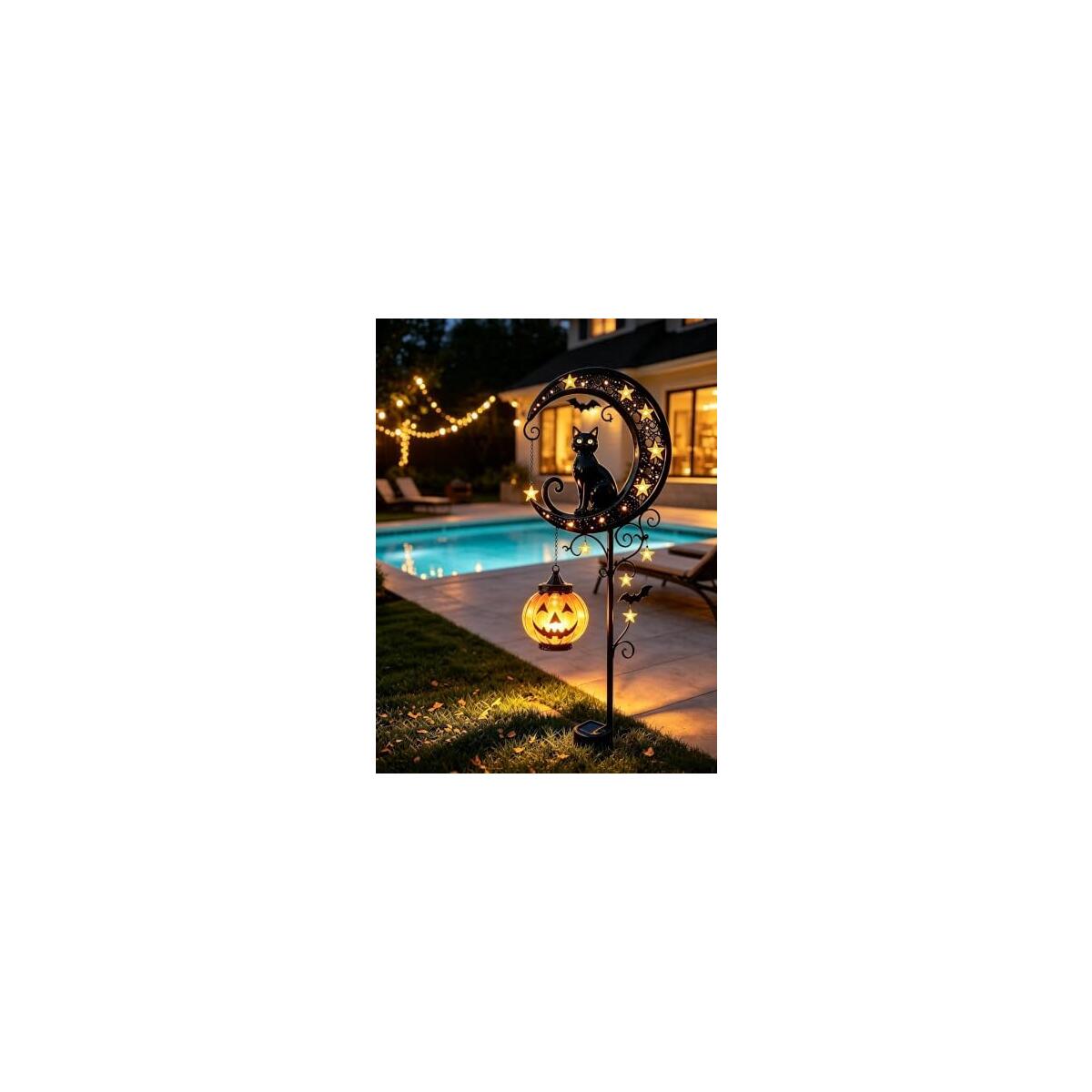 Solar Halloween Black Cat Coupon - RebateKey