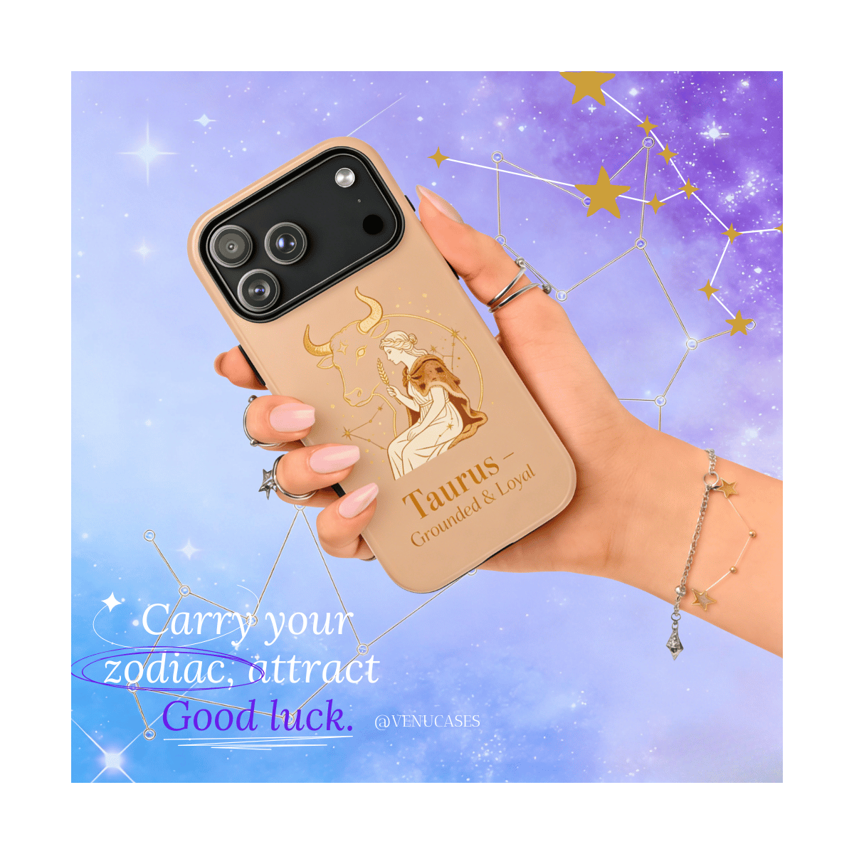 62%OFF Taurus Zodiac Fortune Case