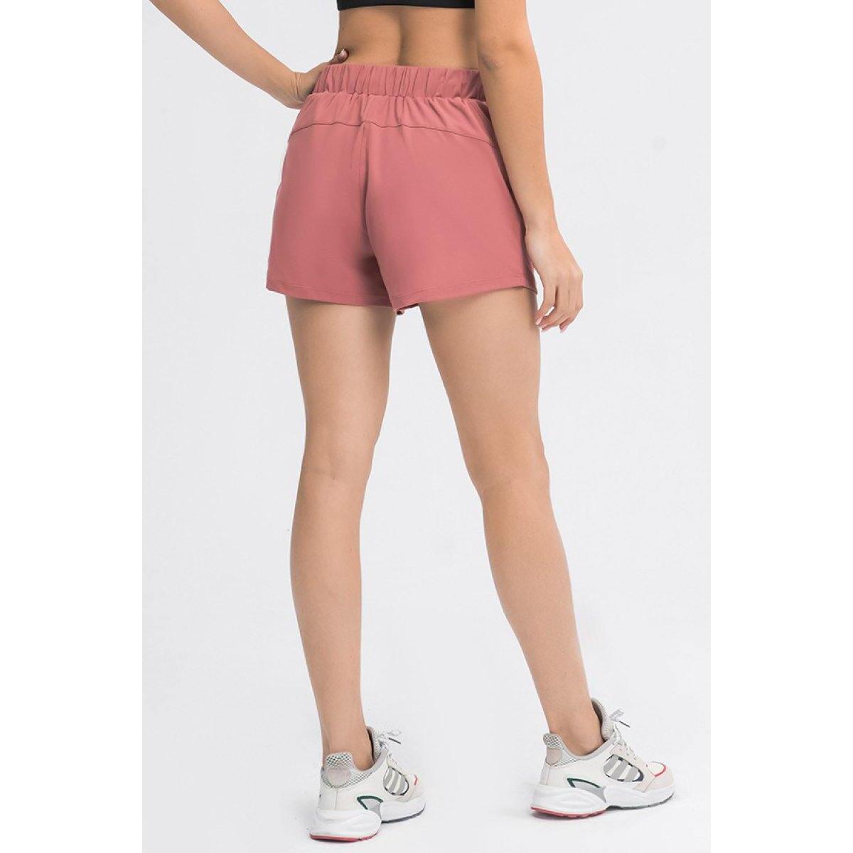 Banded Waist Active Shorts Deal - RebateKey