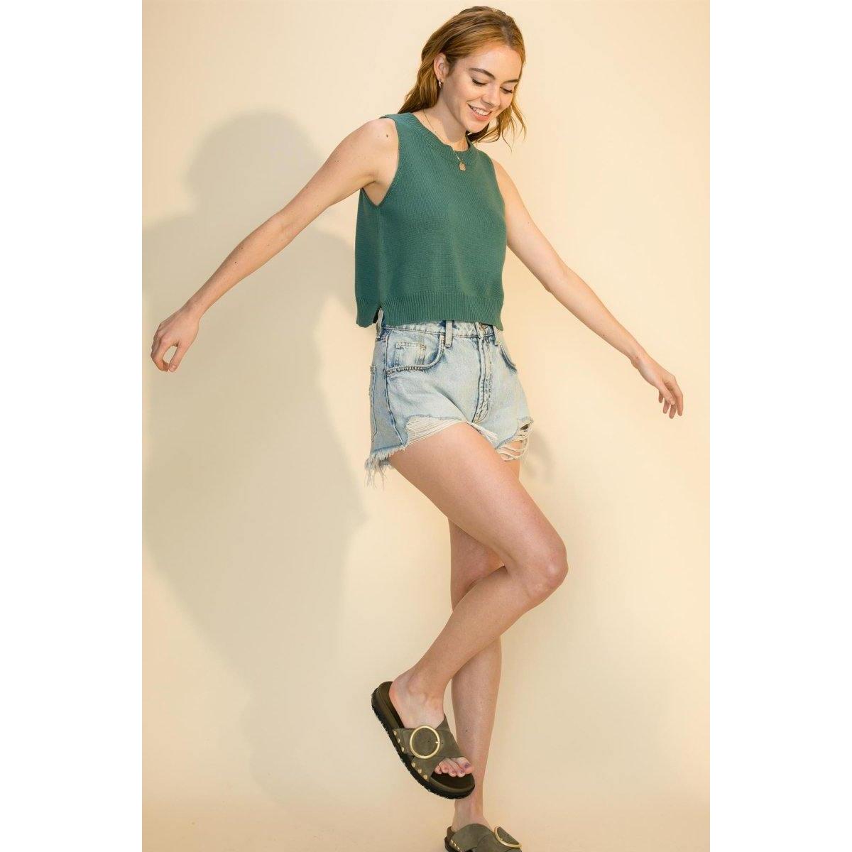 Hyfve Sleeveless Thin Knit Deals - RebateKey