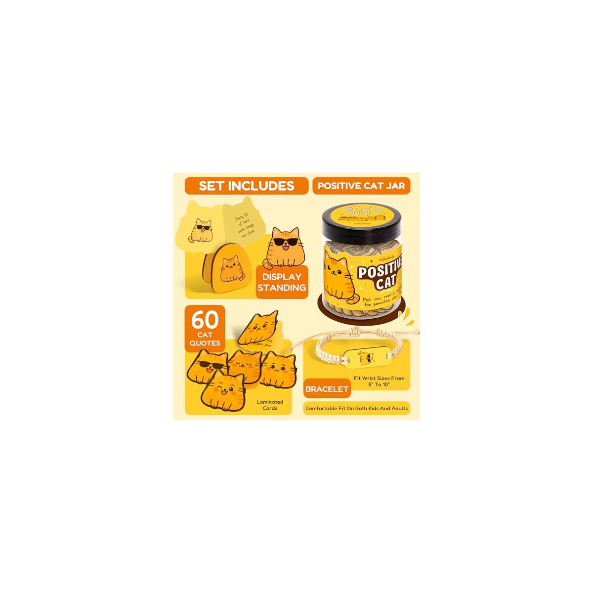 Positive Cat Affirmation Cards Deal - RebateKey