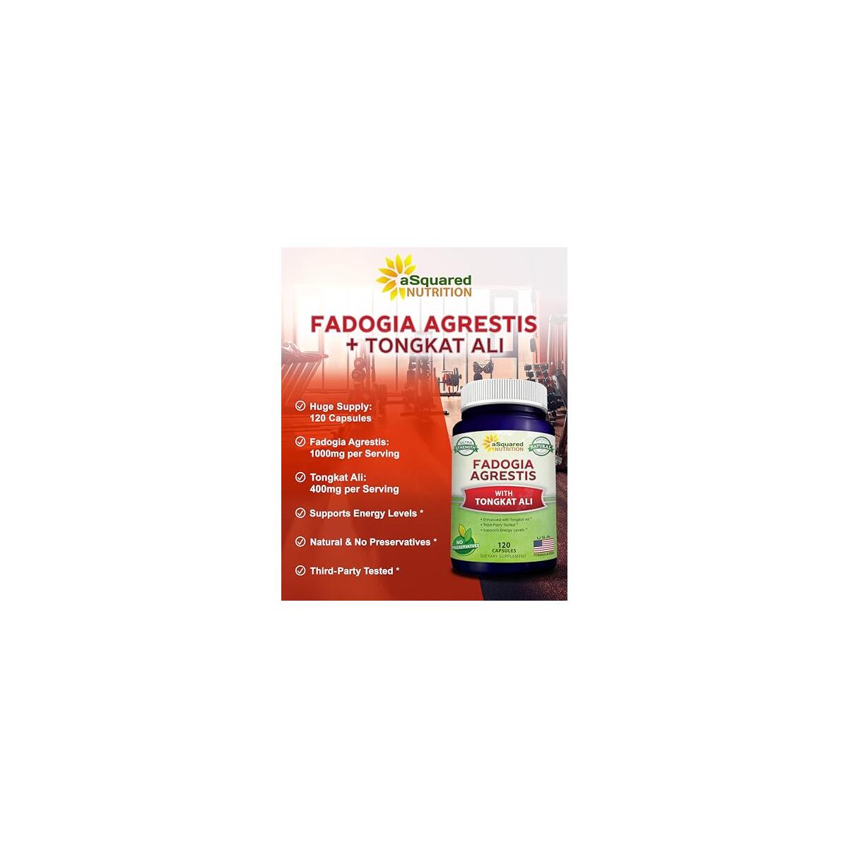 Asquared Nutrition Fadogia Agrestis Promo Code - RebateKey