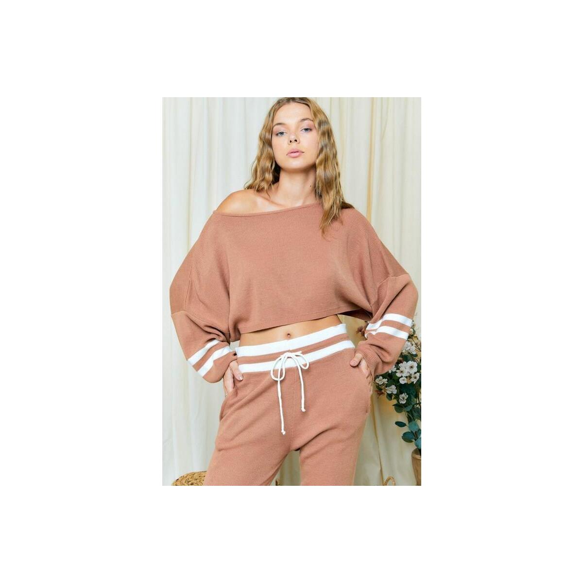 Knit Crop Top Pants Deal - RebateKey