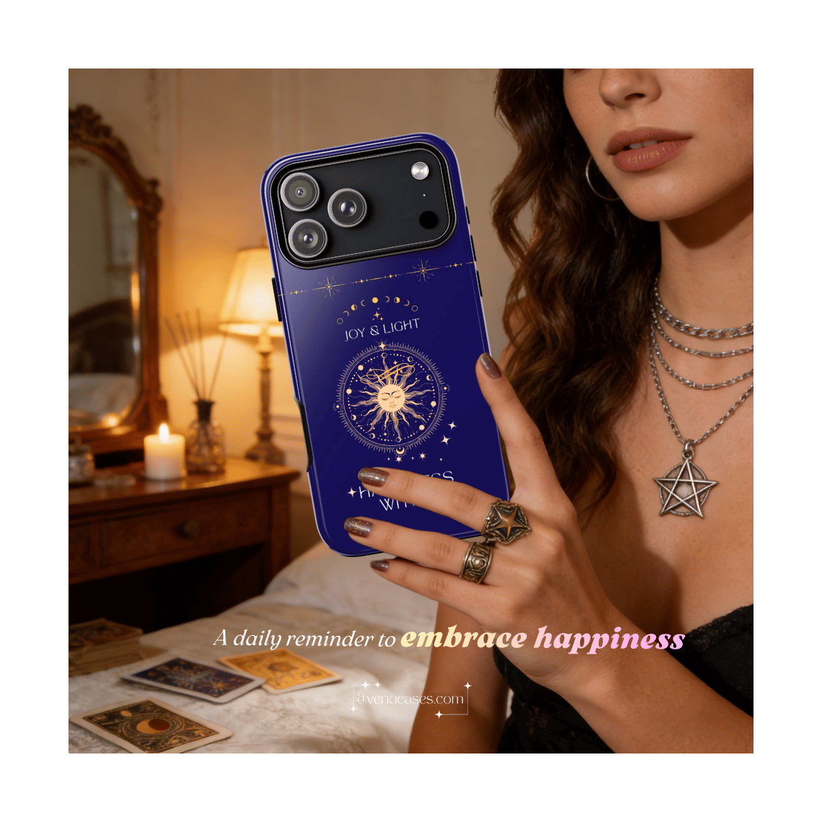 Choose Joy Tarot Phone Case