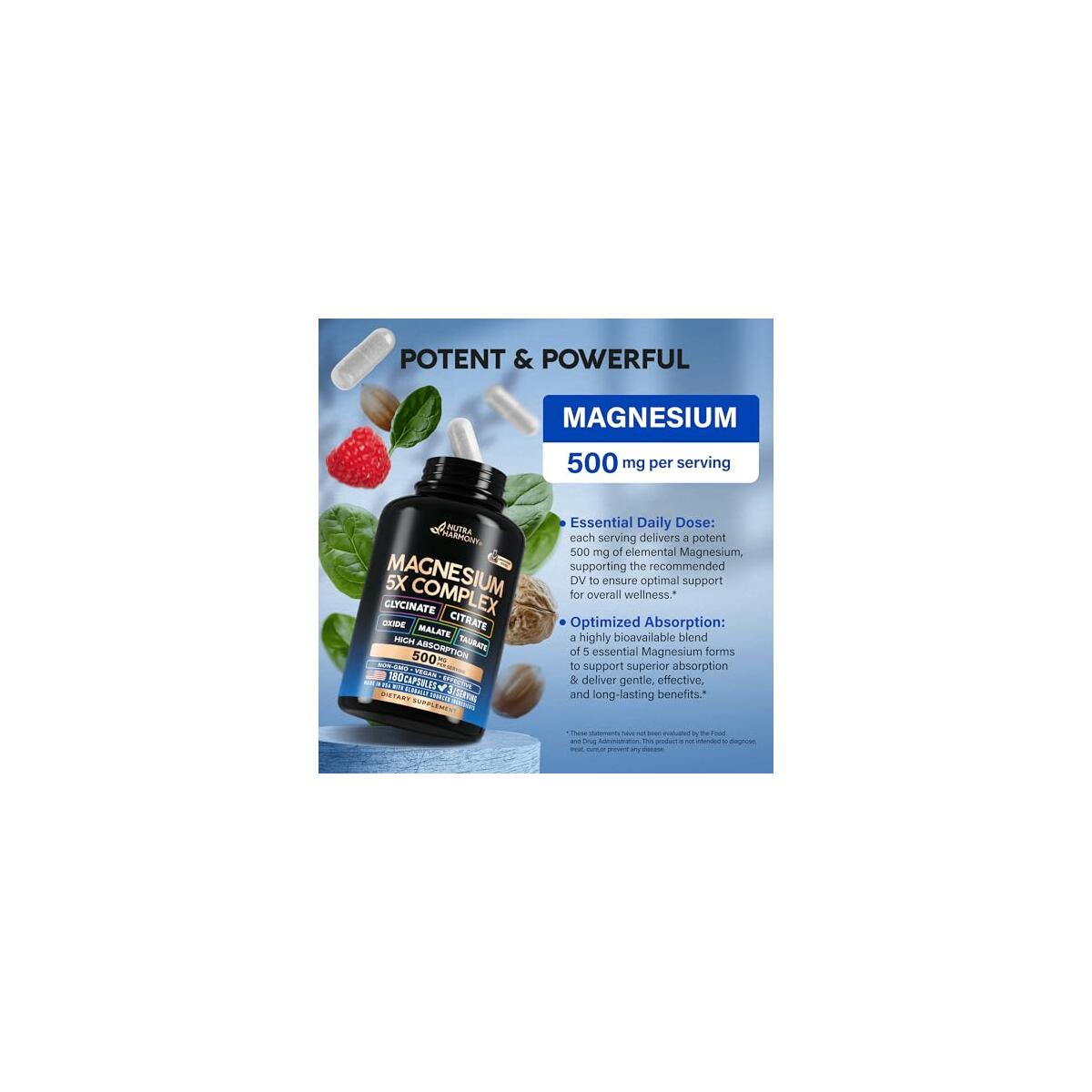 Magnesium Supplement 5 In 1 Deals - RebateKey