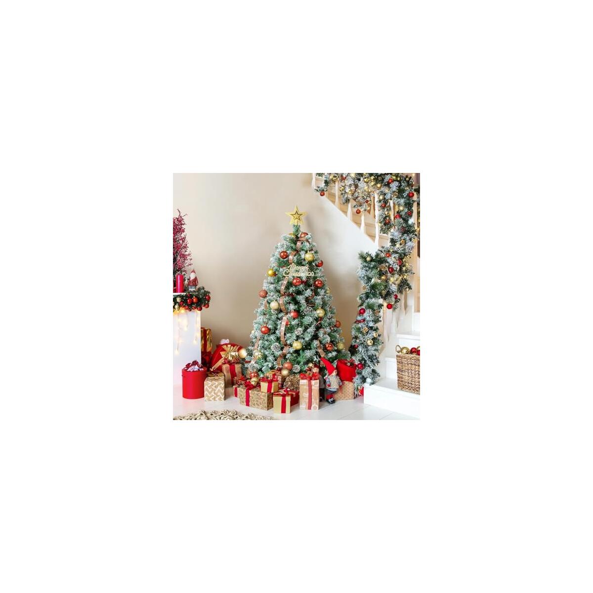 Garvee Ft Pre Lit Flocked 1 Coupons - RebateKey