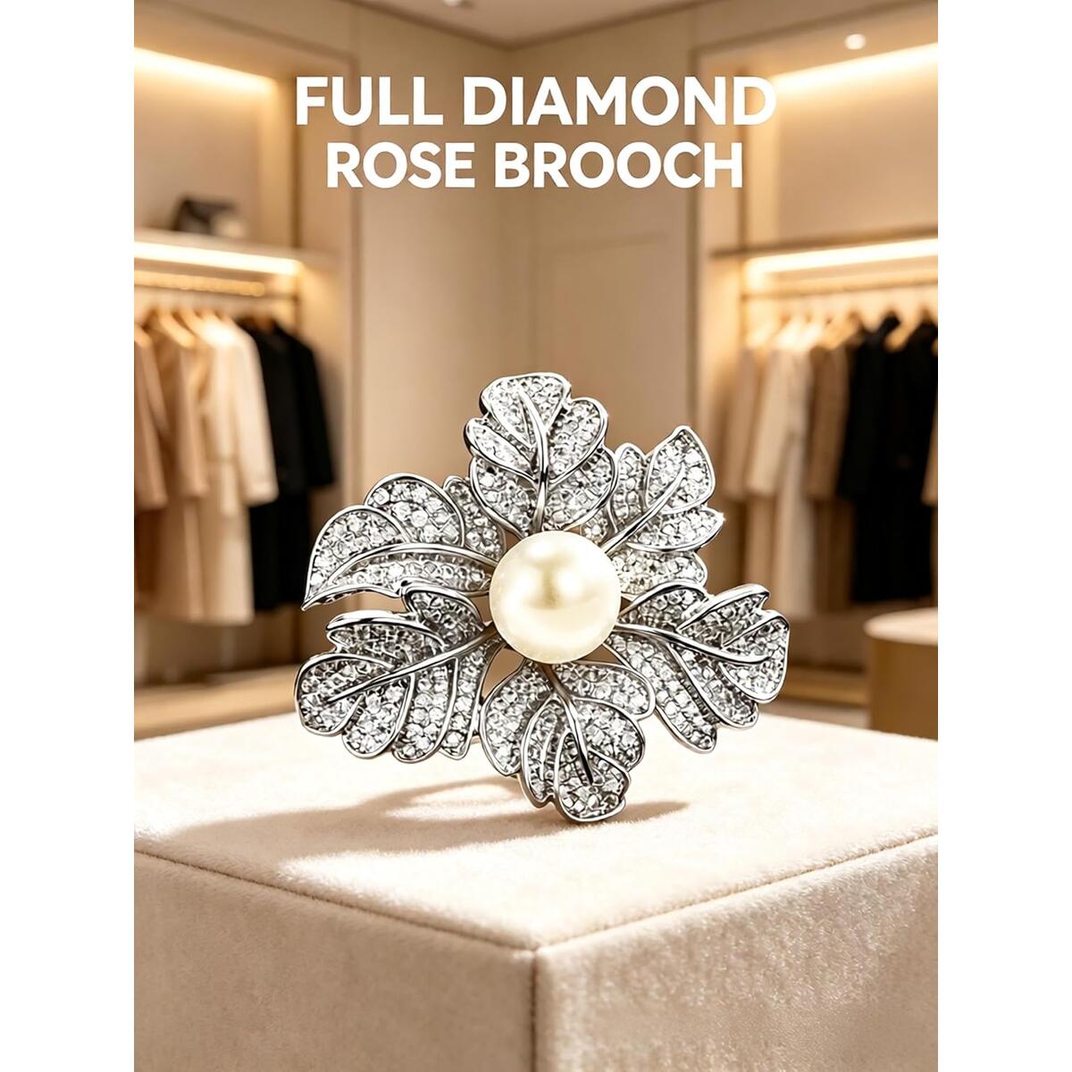 Rhinestone Flower Brooch Coupons - RebateKey