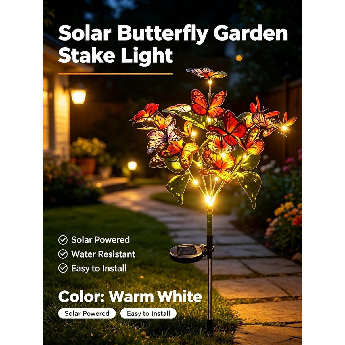 Solar Butterfly Garden Coupon - RebateKey