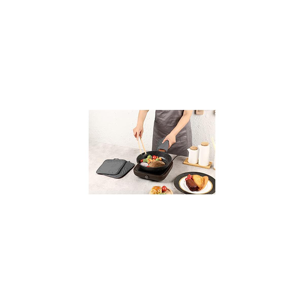 Oven Pot Holder With Pocket Cotton Heat Resistant 1 Coupon - RebateKey