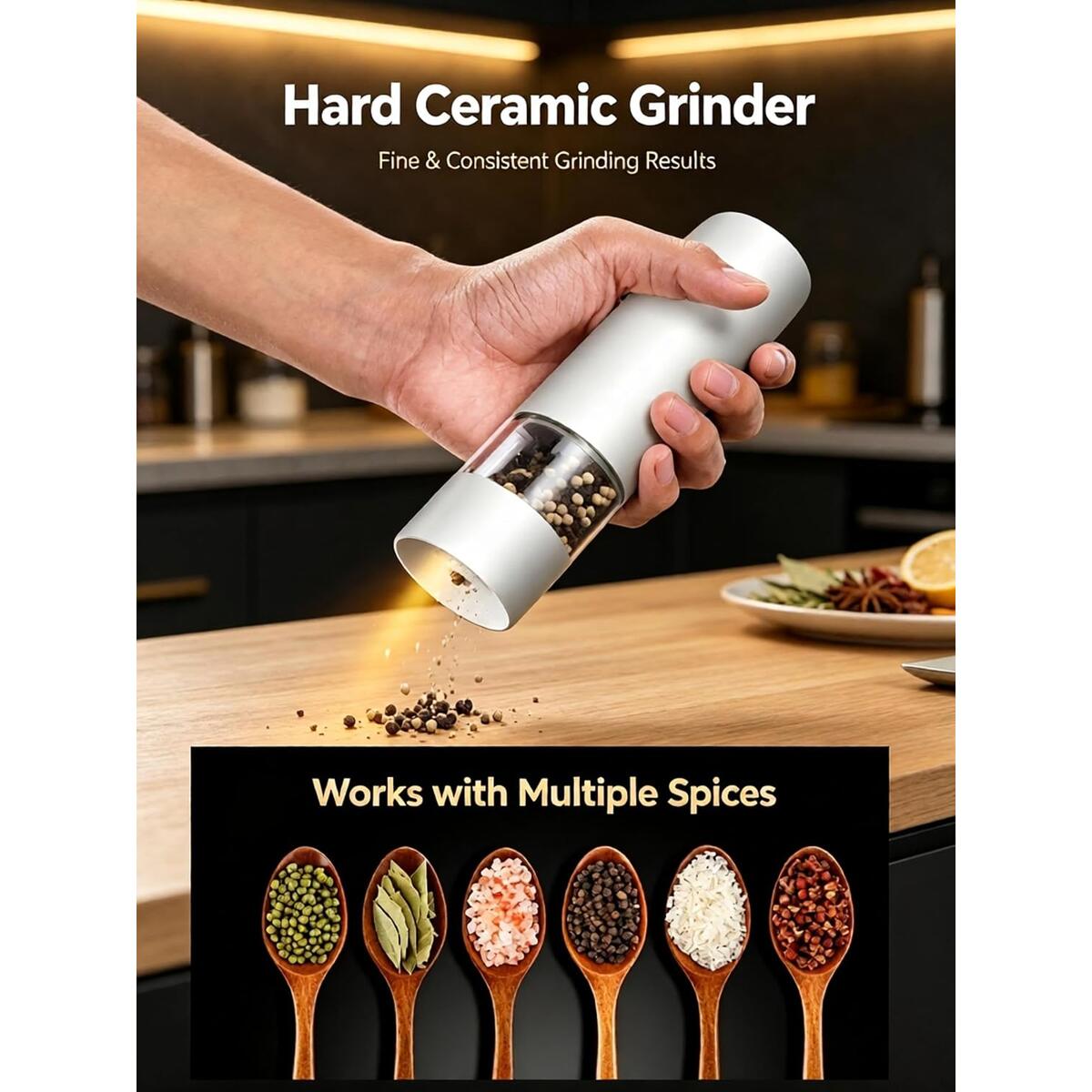 Electric Manual Pepper Grinder Promo Code - RebateKey