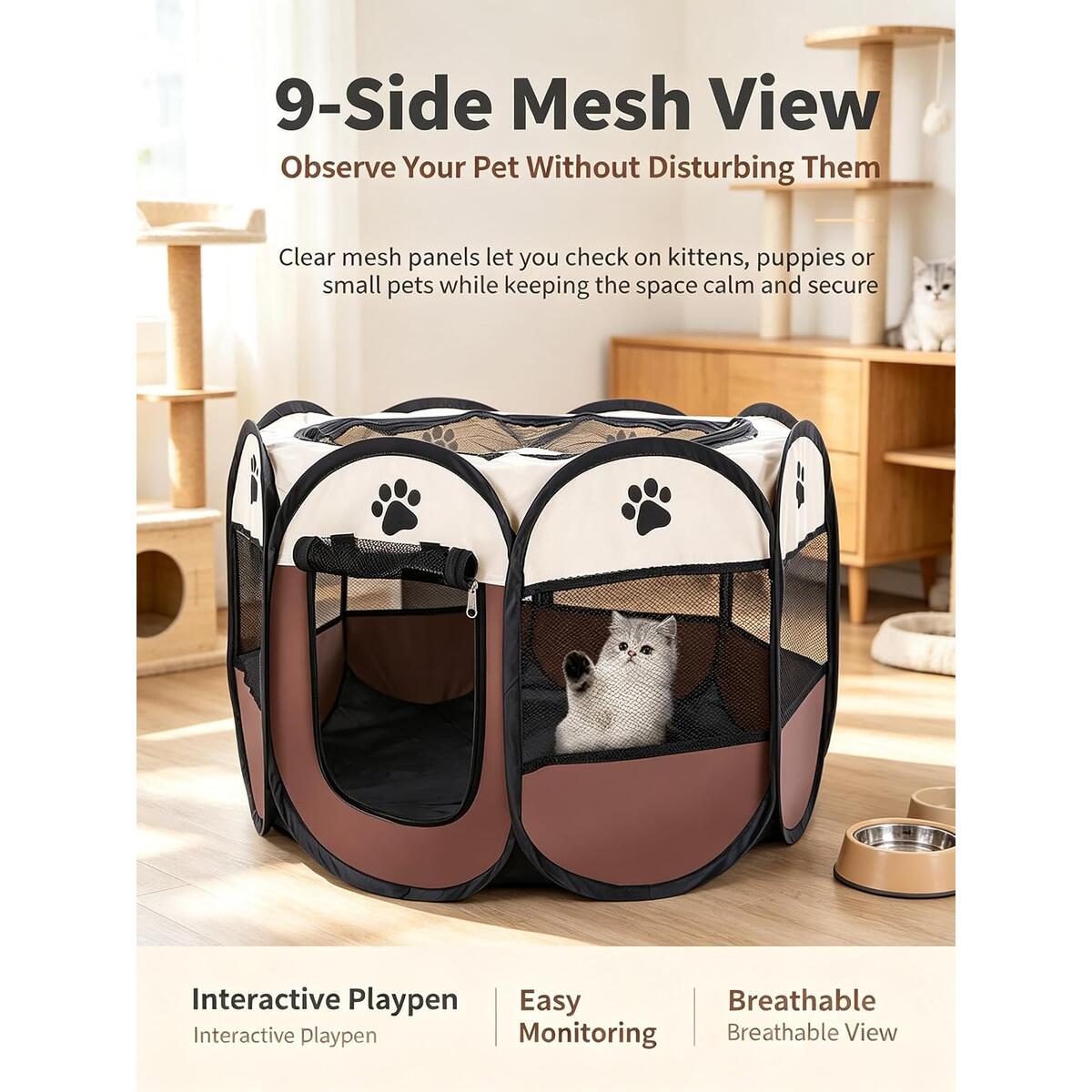 Foldable Pet Playpen Coupon - RebateKey