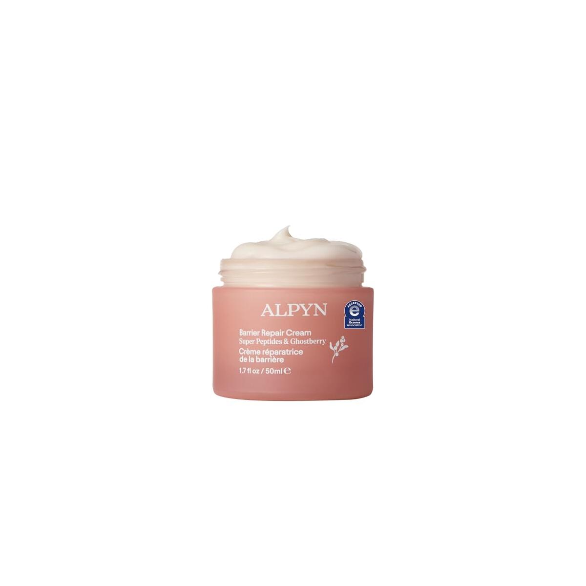 Alpyn Super Peptide & Ghostberry Moisturizer for Eczema, Barrier & Wrinkle Repair | Calm & Soothe Against Redness & Irritation | 1.7 oz / 50 ml
