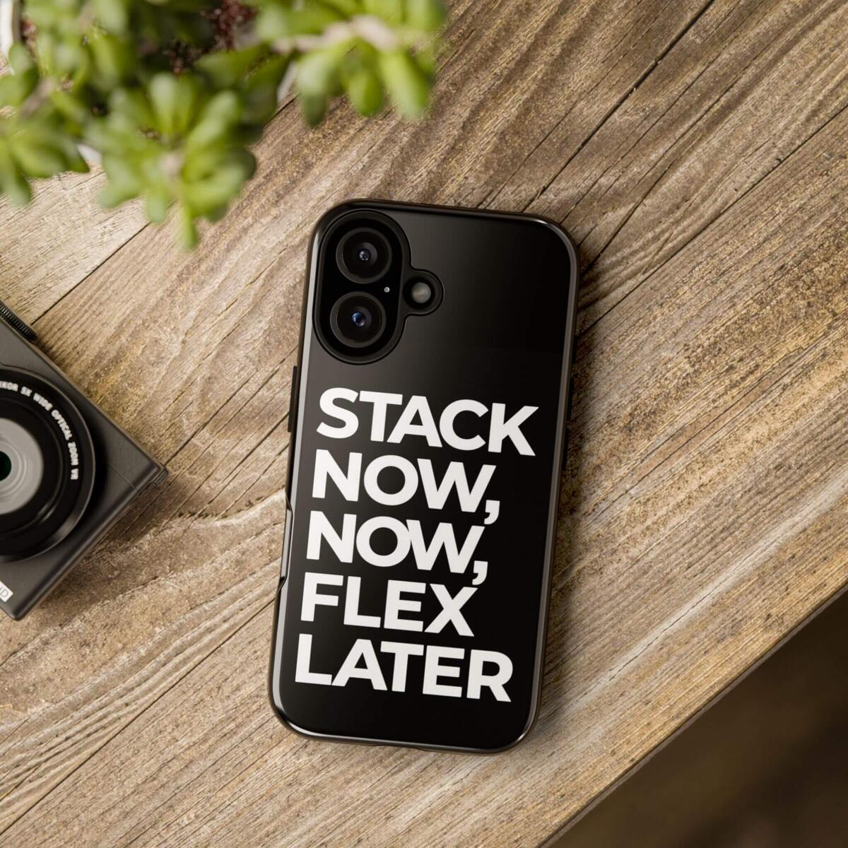 STACK NOW Rich Phone Case