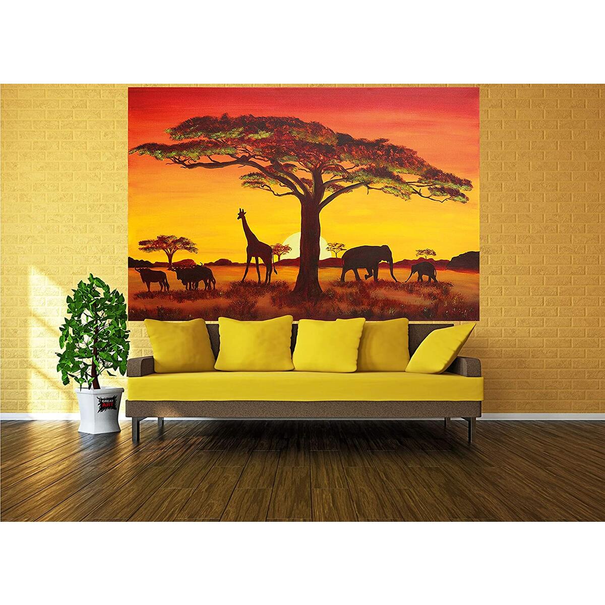 Poster Sunset Africa Picture Coupons - RebateKey