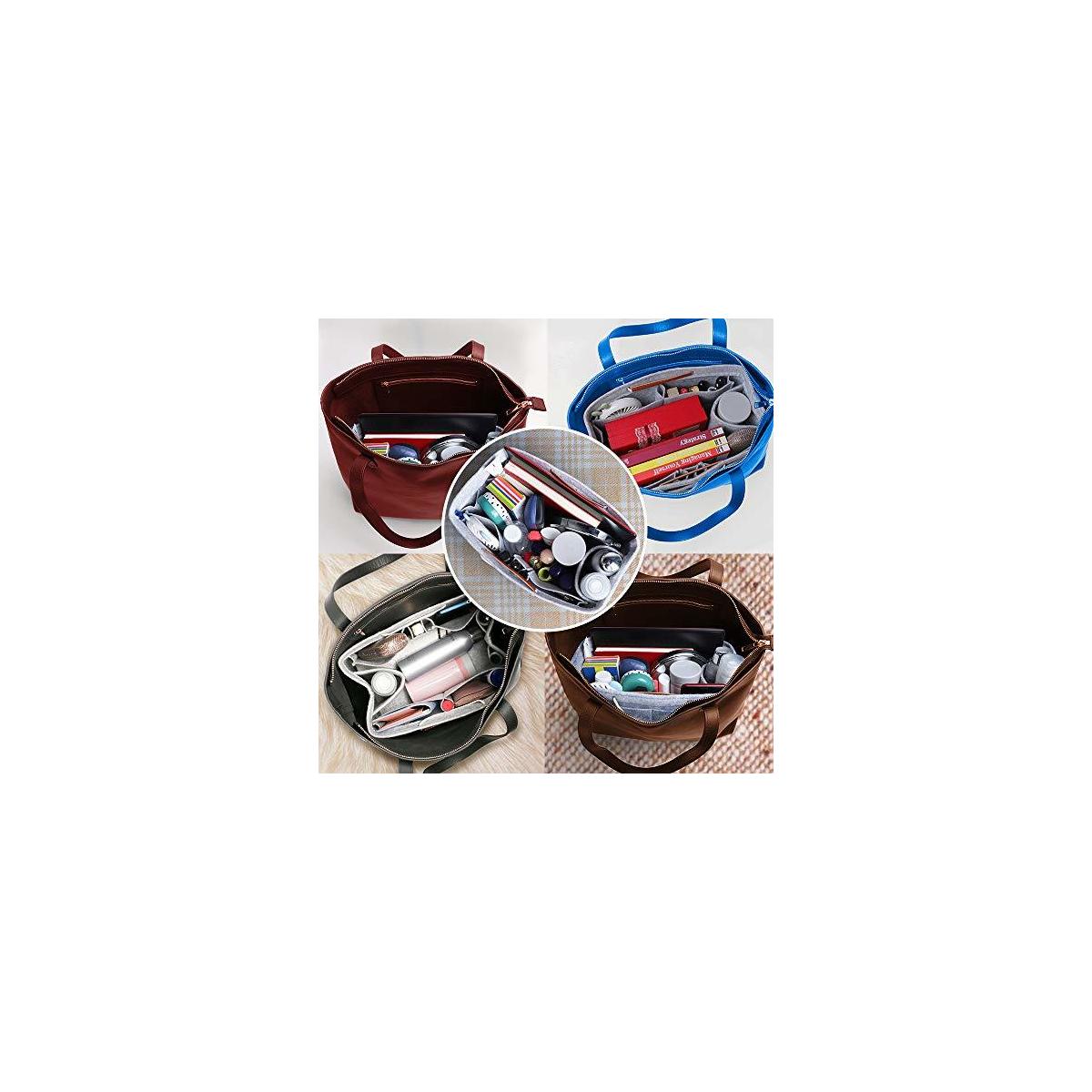 Purse Insert Organizer With Handles