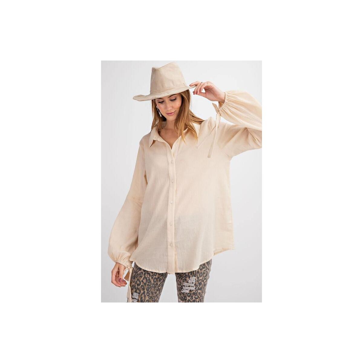 Modern Crisp Cotton Blouse Coupon - RebateKey