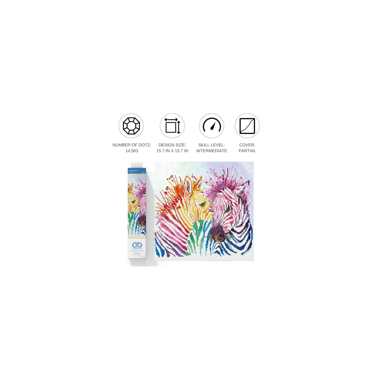 Diamond Dotz Rainbow Zebras Coupon - RebateKey
