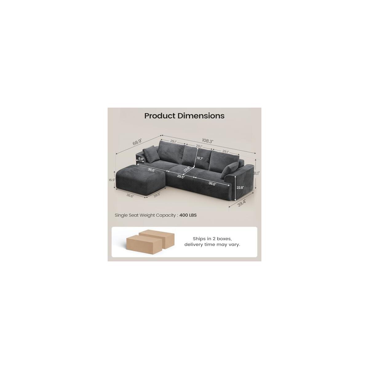 Sikaic Cloud Couch Deals - RebateKey