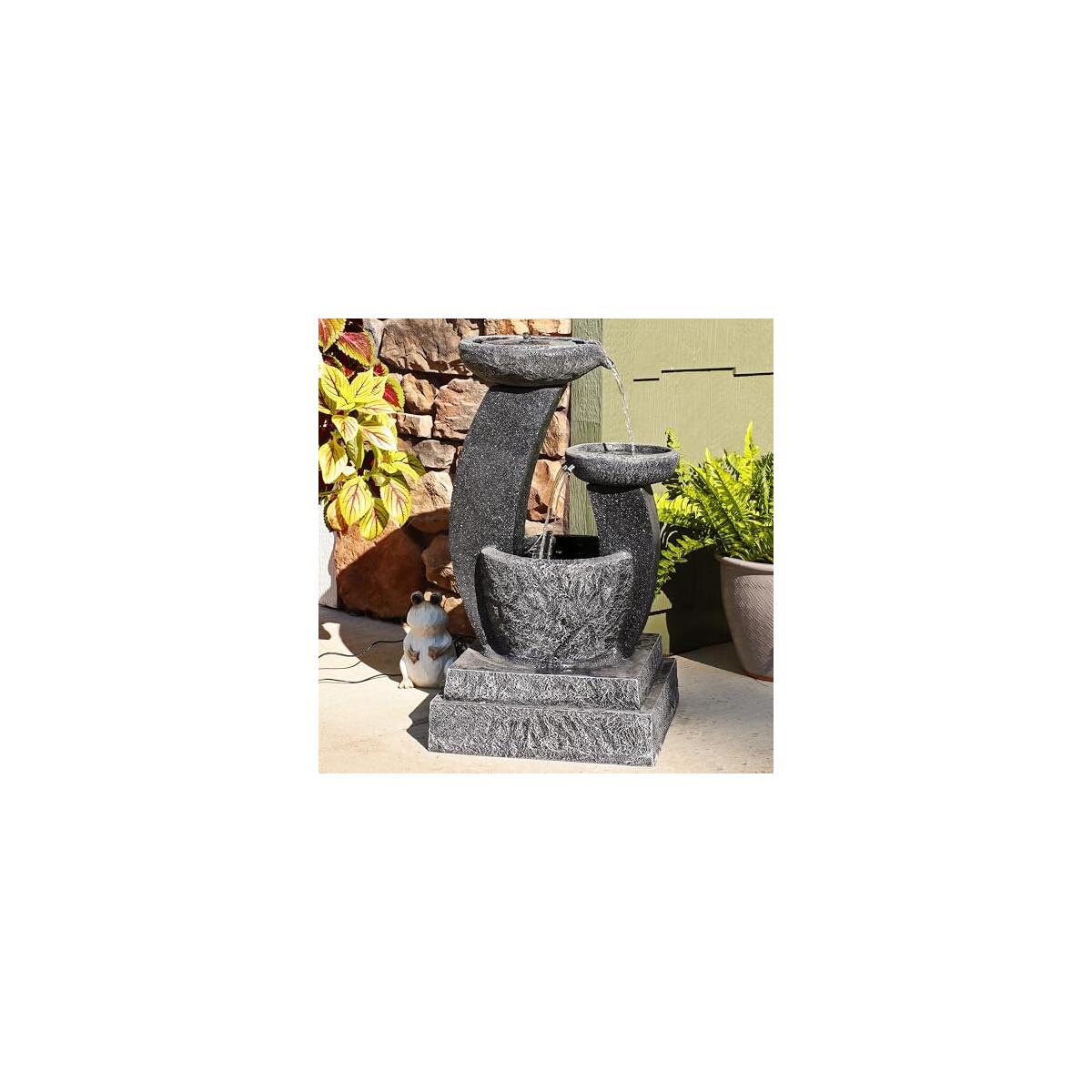 Sunnydaze Modern Cascading Bowls Coupons - RebateKey