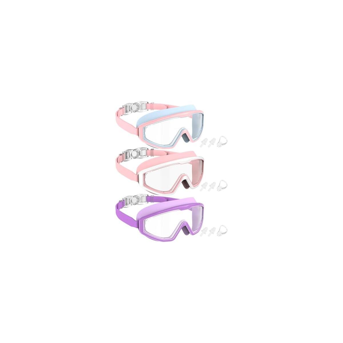 Nssiw Swim Goggles Swimming Kids Goggles Anti Fog Deal - RebateKey