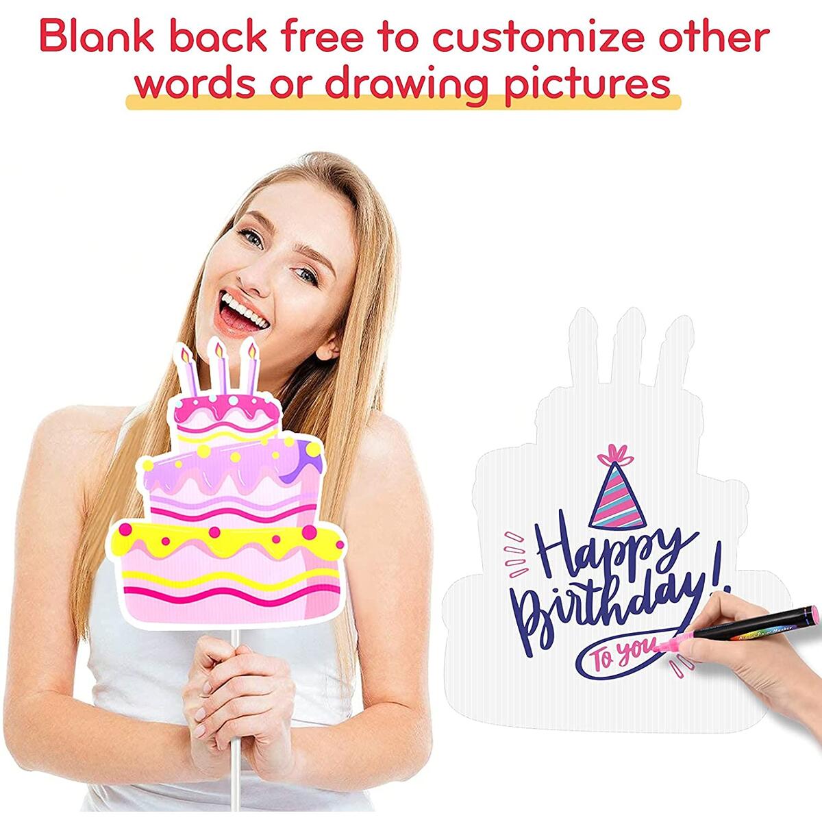 Happy Birthday Lawn Decorations Deal - RebateKey