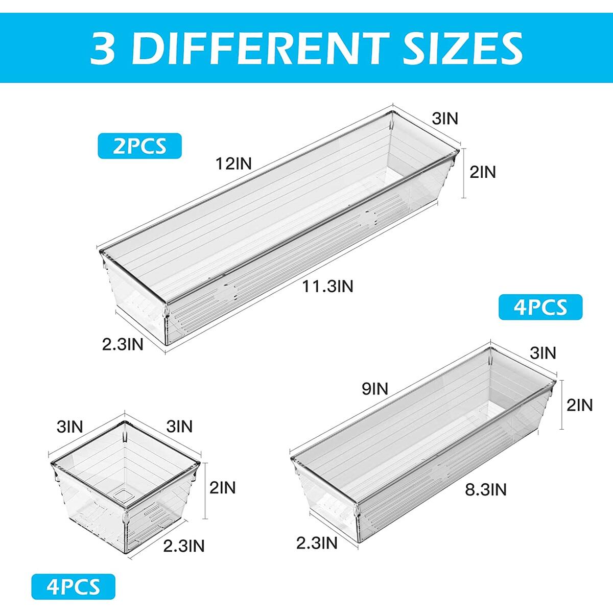 Clear Drawer Organizer Tray Deal - RebateKey