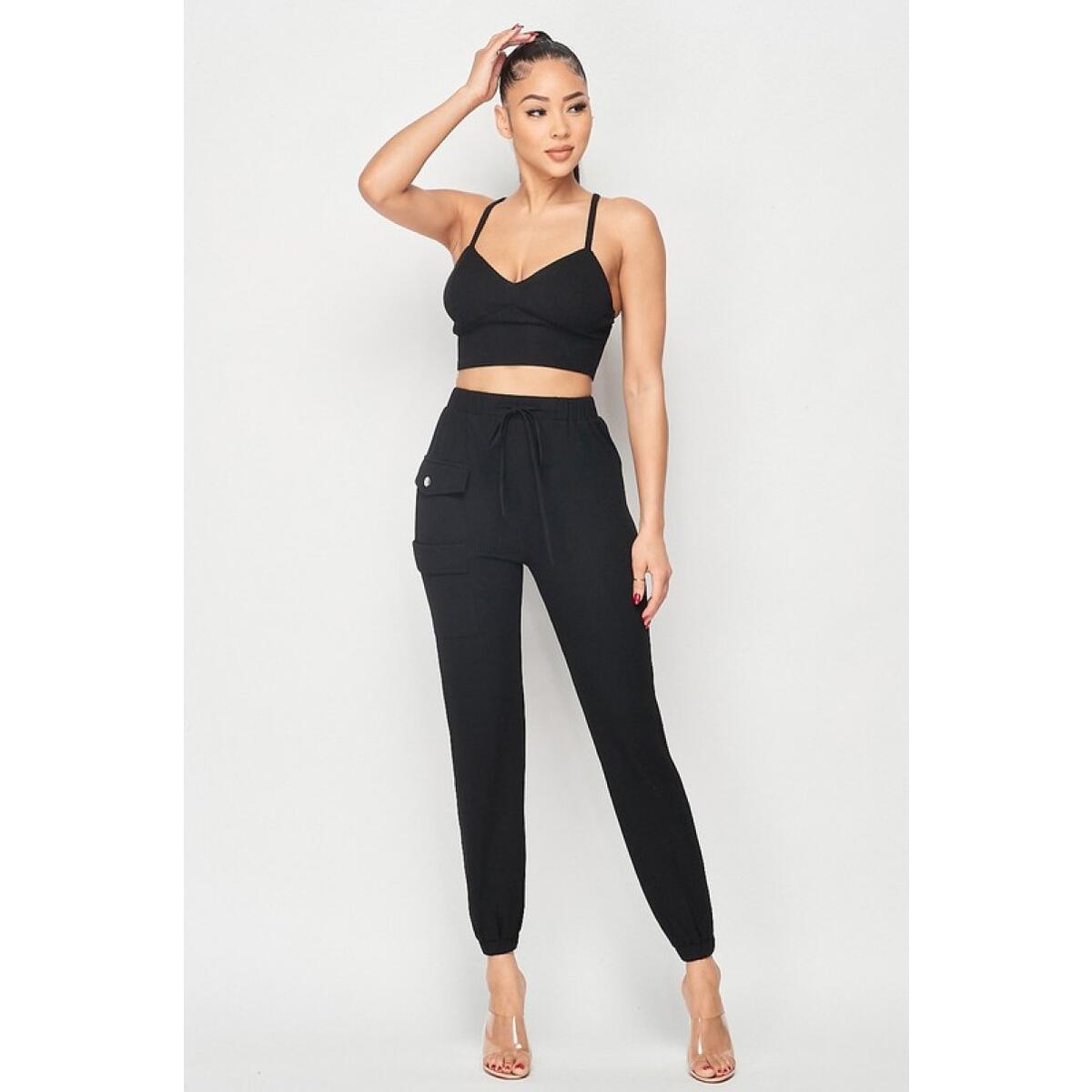 Ribbed Cropped Cami And Coupons - RebateKey