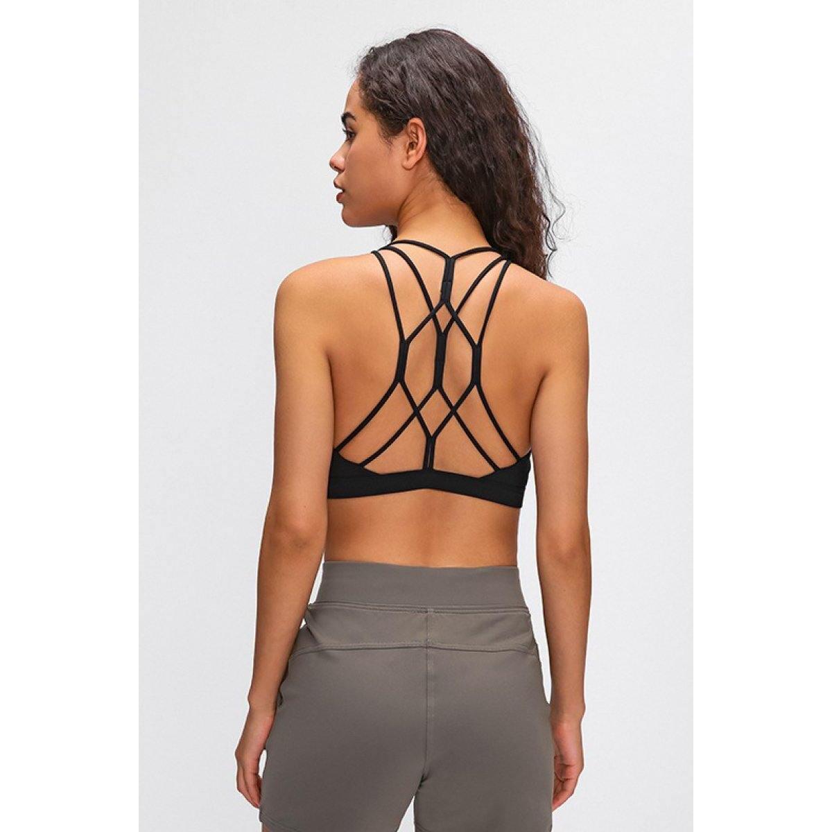 Strappy Back Sports Bra Promo Code - RebateKey
