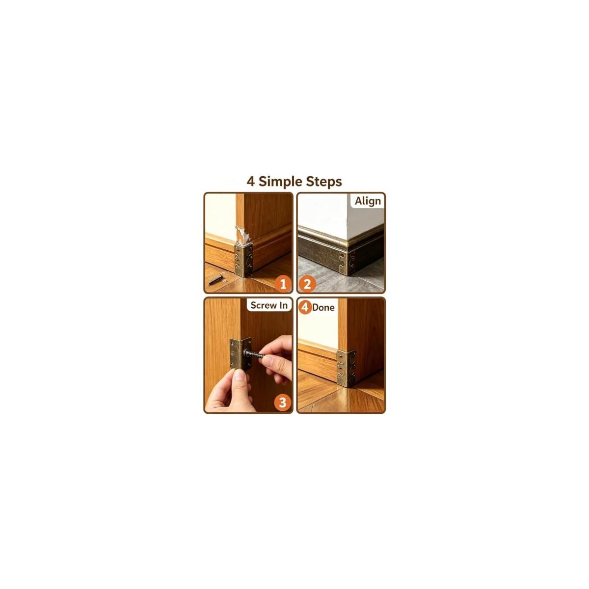 Antique Bronze Corner Protectors Promo Code - RebateKey